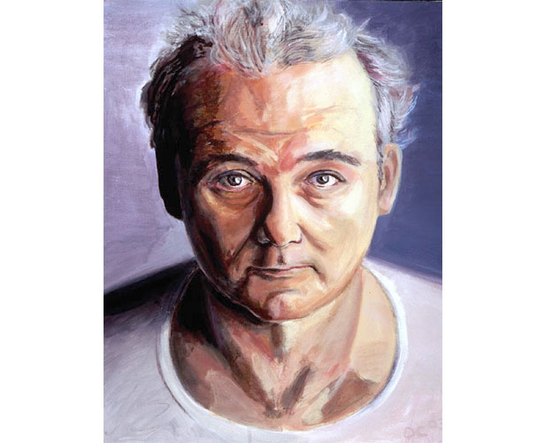 Bill Murray Painting